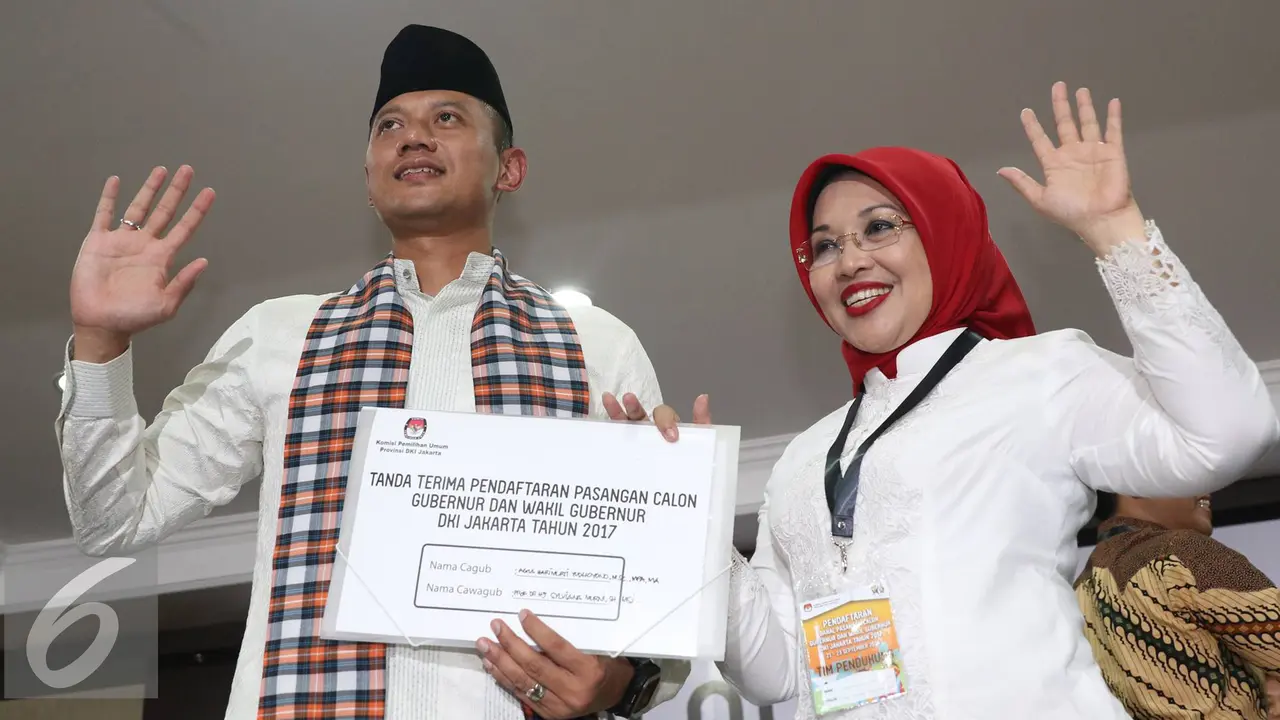 20160923- Agus - Sylviana Daftar ke KPUD-Jakarta- Immanuel Antonius