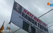 Heboh Warga Satu Dusun Hilang Duit Ramai-Ramai Pasang Spanduk 'Hati-hati Rawan Tuyul