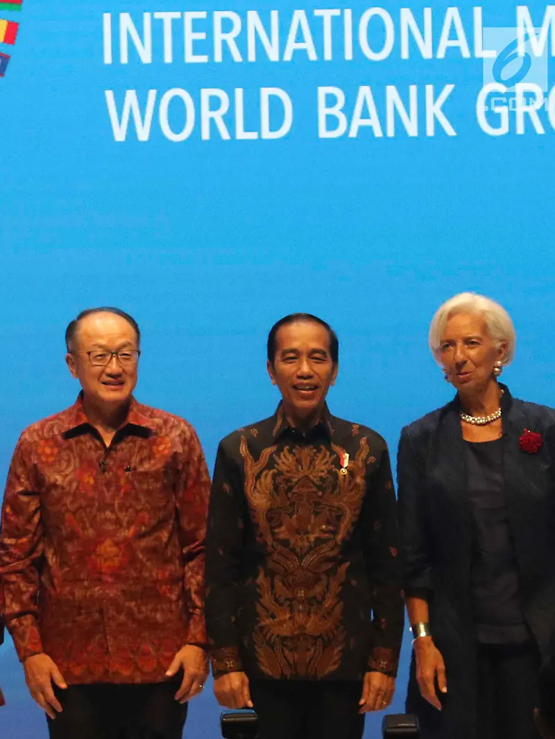 Jokowi Bicara Perkembangan Fintech di IMF-Bank Dunia 2018