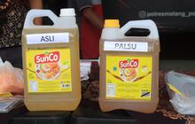 Pasutri di Malang Palsukan Minyak Goreng Merek Sunco, Modus Minyak Curah Dilabeli dan Dikemas Kardus