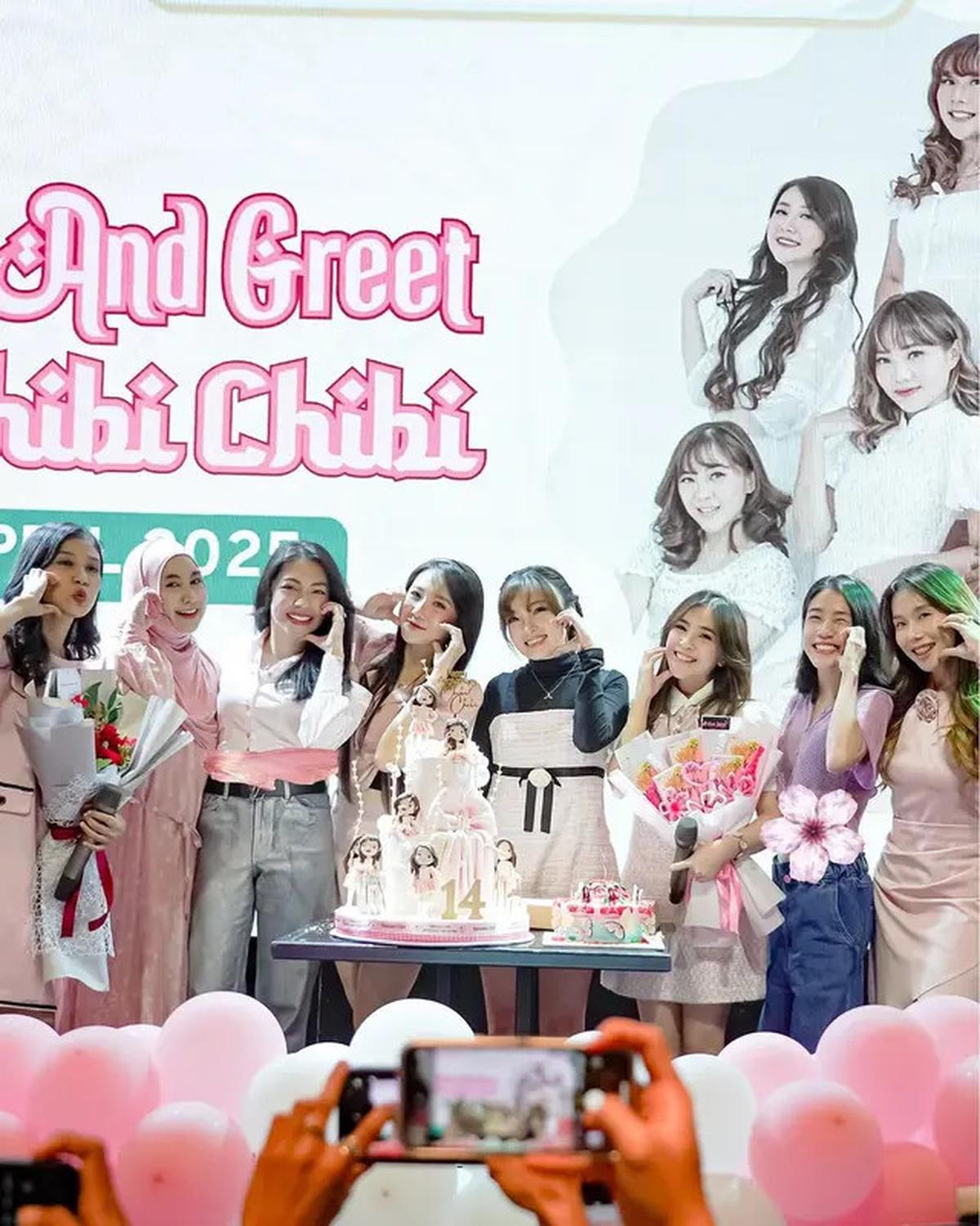 6 Potret Meet and Greet Chibi Chibi, Reuni Lengkap Bareng Anisa Rahma Setelah 14 Tahun
