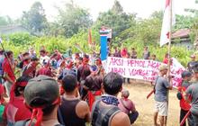 Warga Dusun Nibung Gelar Aksi Penolakan Rencana Transmigrasi Bengkayang, Desak Dialog Pemerintah