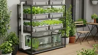7 Desain Rumah Sempit dengan Sistem Aquaponik di Teras Belakang, Tumbuhkan Bahan Makanan Sendiri
