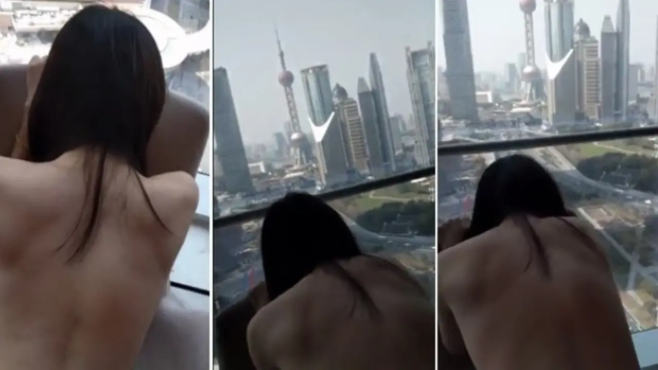 Video wanita bercinta di pinggir jendela hotel Tiongkok menjadi viral dan menjadi kata pencarian di Tiongkok sebelum dicekal | Foto : Weibo.