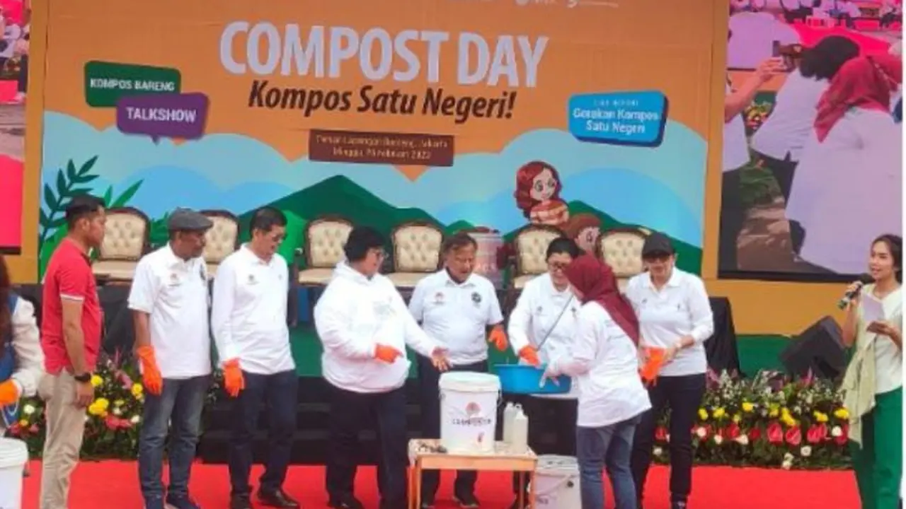 Luncurkan Compost Day, KLHK Targetkan 10 Juta Ton Sampah Organik Tidak Dibuang ke TPA