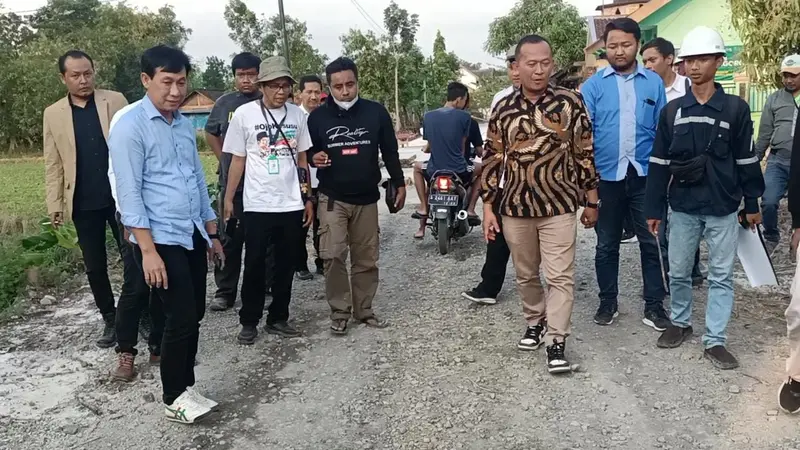 pembangunan jalan baru di Bojonegoro