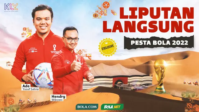 Piala Dunia 2022 - Ilustrasi Liputan Langsung Pesta Bola 2022