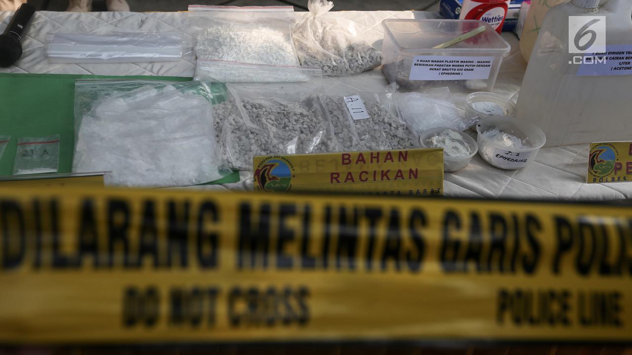 Pabrik Sabu di Cipondoh Tangerang