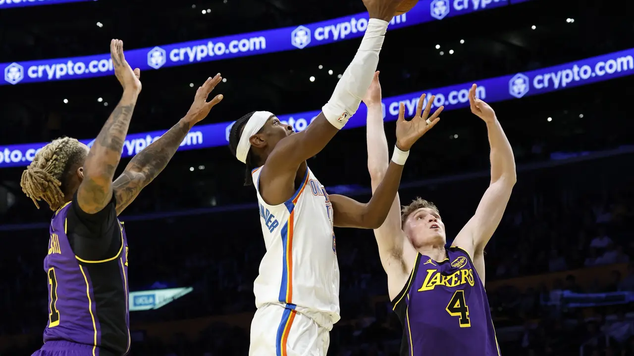 Shai Gilgeous Alexander menjadi mimpi buruk bagi Lakers di NBA Cup 2025