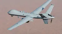 Amerika Serikat mengklaim jet tempur Rusia menghantam baling-baling pesawat pengintainya MQ-9 Reaper di wilayah perairan internasional Laut Hitam. (Dok. Wikipedia/Publik Domain)