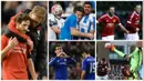 Piala FA Inggris sudah menyelesaikan pertandingan putaran keempat minggu lalu. Inilah 10 foto terbaik pilihan Bola.com. (AFP-Reuters)