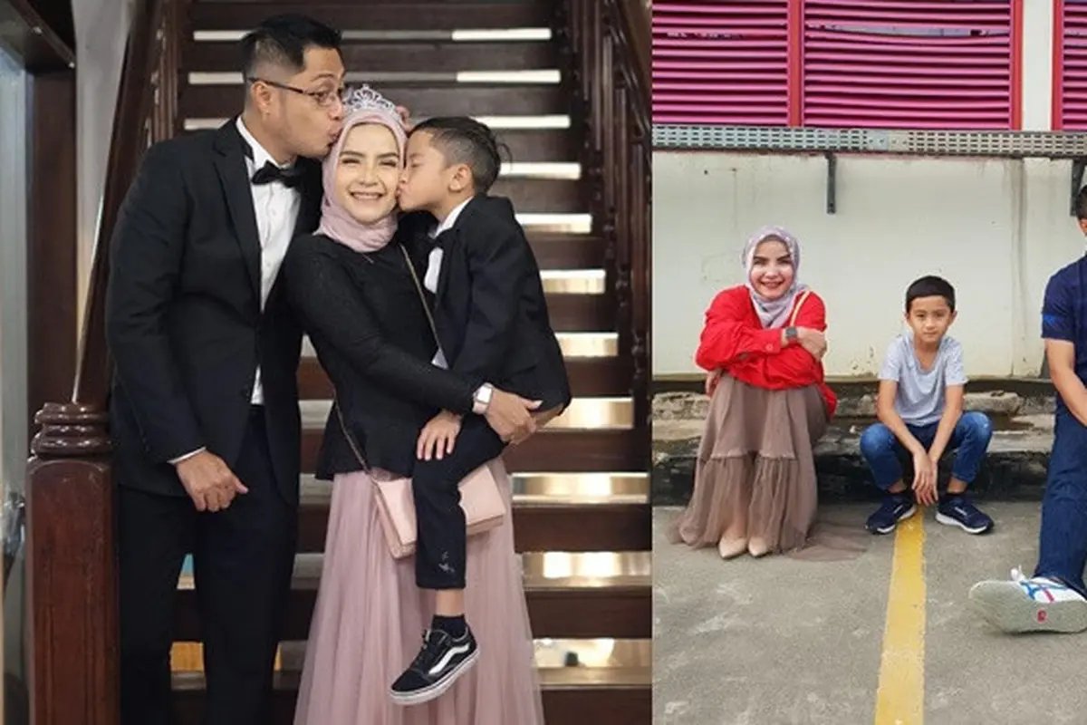 6 Potret Harmonis Keluarga Ferry Ardiansyah dan Tasya Nurmedina, Manis Banget