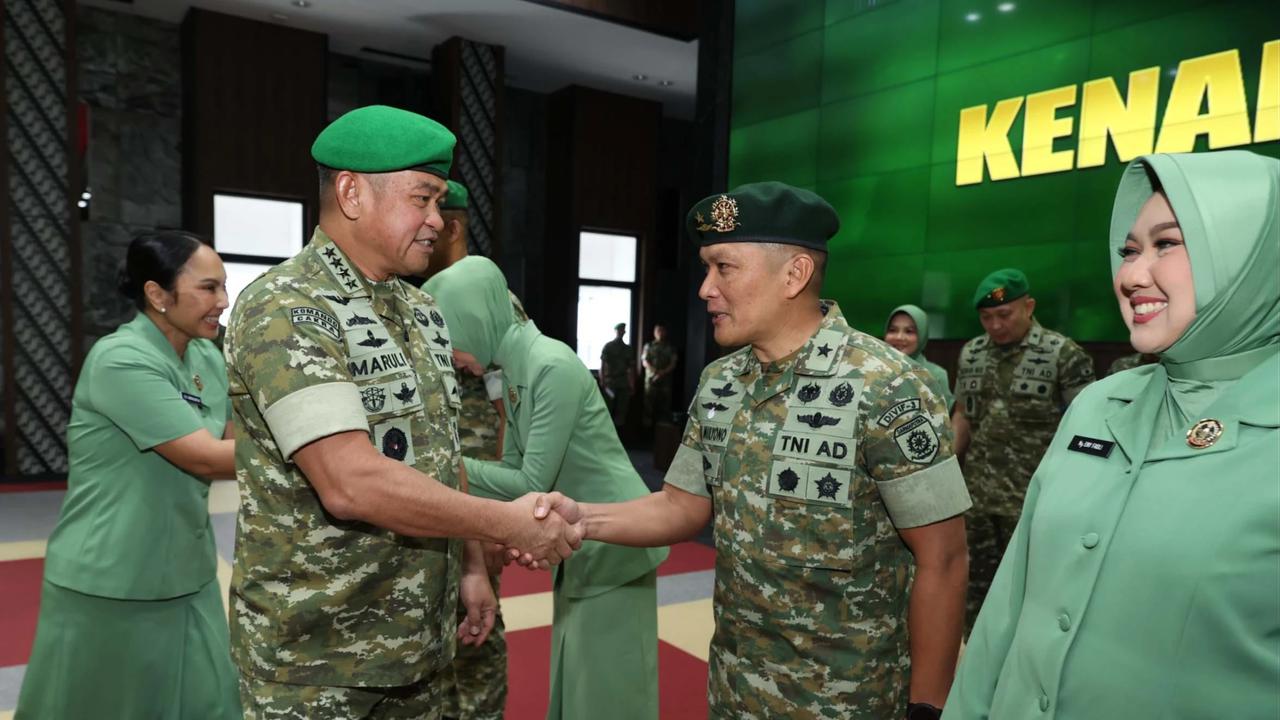 FOTO: Pangdam Jaya dan Pangkogabwilhan III Resmi Naik Pangkat Jadi Letjen