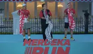 Kemeriahan Merdeka Run 2026, Diramaikan Atraksi Pesawat Tempur F-16