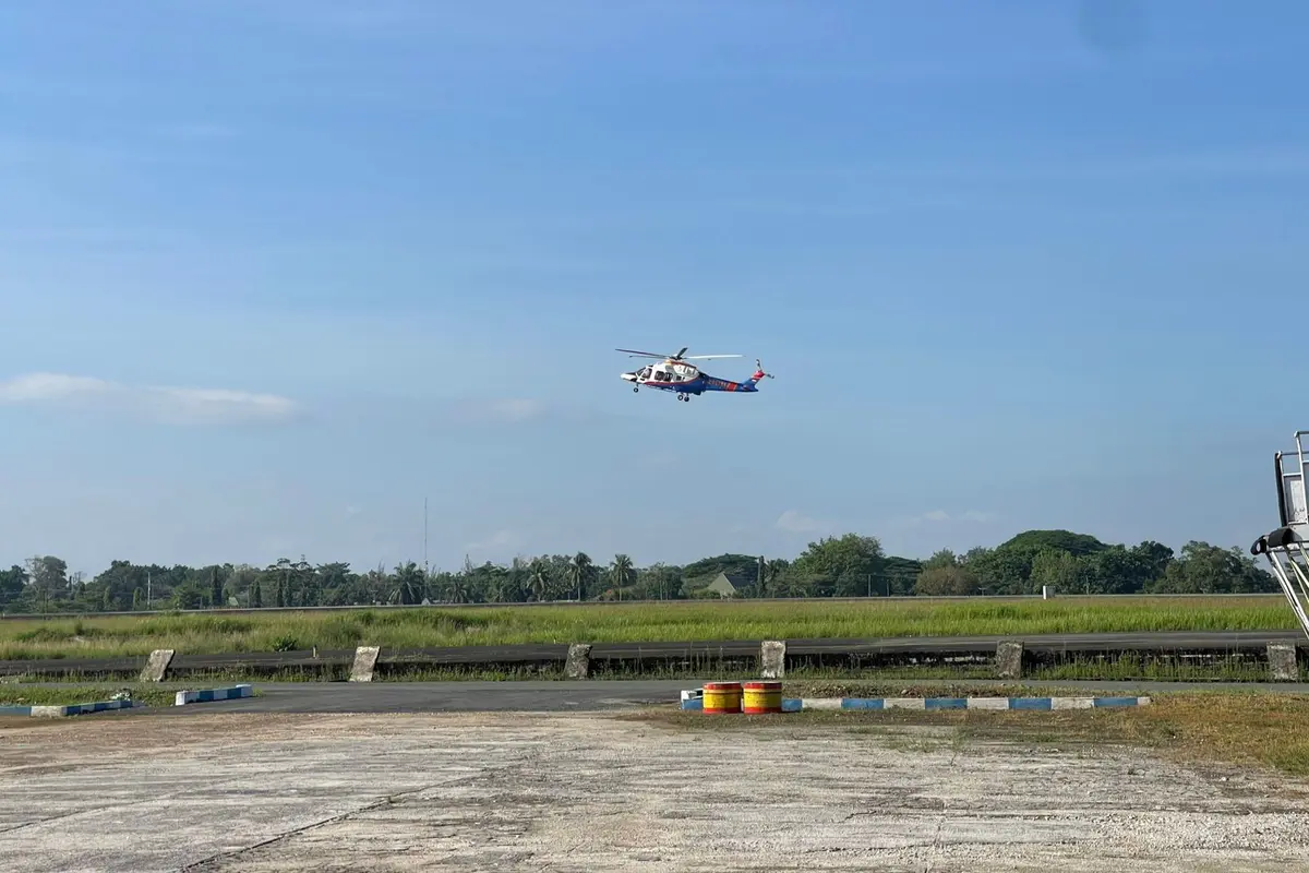 Ditjen Kementerian Perhubungan melaporkan hilangnya  Helikopter tipe BK117-D3 (H 145 ) dengan registrasi PK-RGH milik PT Eastindo Air.  (Foto: Kementerian Perhubungan/Kemenhub)