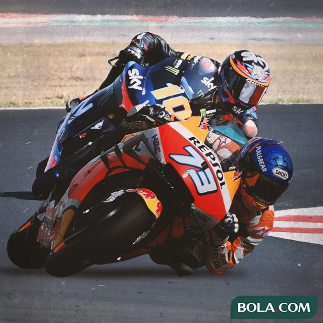 MotoGP - Alex Marquez Vs Luca Marini