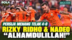Rizky Ridho dan Nadeo Argawinata mengungkapkan rasa syukur setelah membantu Timnas Indonesia menjuarai FIFA ASEAN Cup 2026. Keduanya kembali beraksi bersama Persija Jakarta yang sukses meraih kemenangan telak 4-0 atas PSIM Yogyakarta di Stadion Sulta...