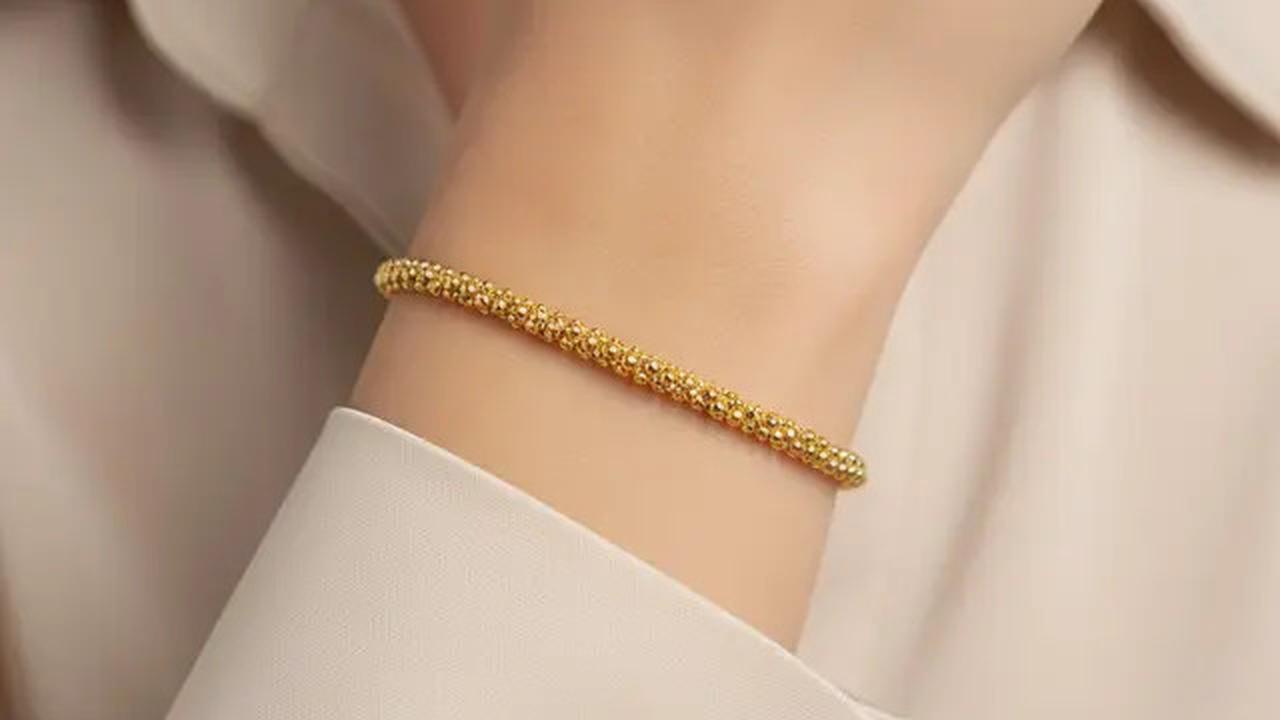 7 Rekomendasi Gelang Rantai Emas Tipis 1 Gram, Simple tapi Mewah