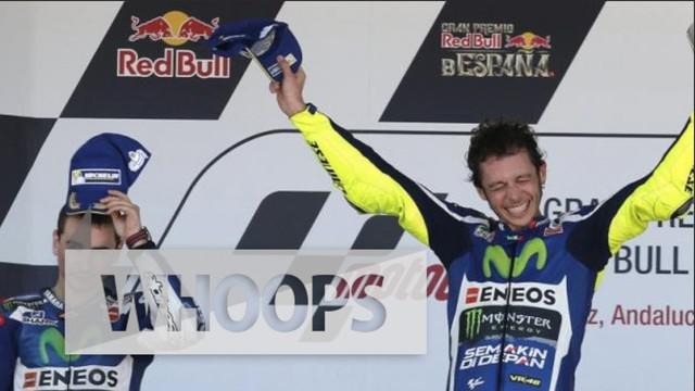 Valentino Rossi sukses menjadi jawara di Grand Prix Spanyol yang diadakan di Circuito de Jerez