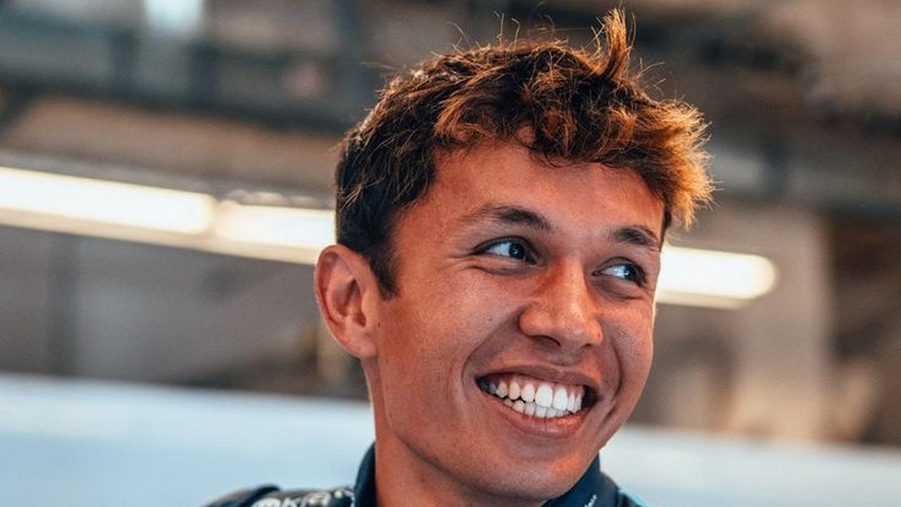 Potret Alex Albon