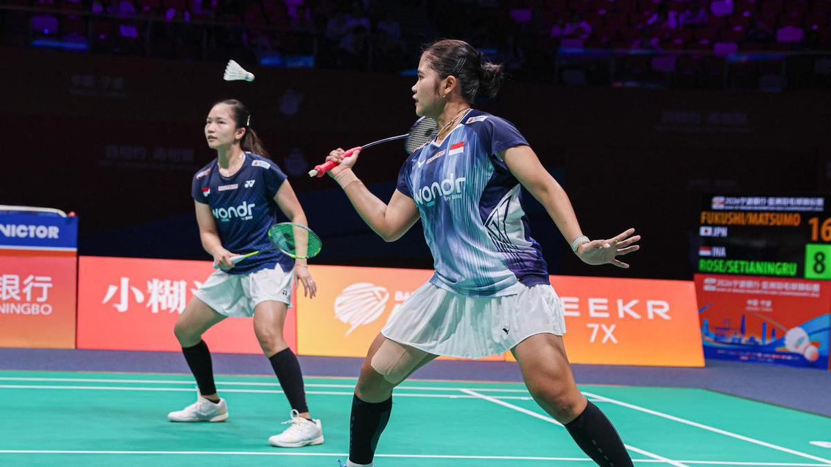 Hasil Kejuaraan Bulu Tangkis Asia 2026: Rachel/Febi Dijegal Pasangan Jepang