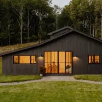 Ilustrasi Rumah Sederhana di Hutan (credit: Clay Banks/Unsplash)