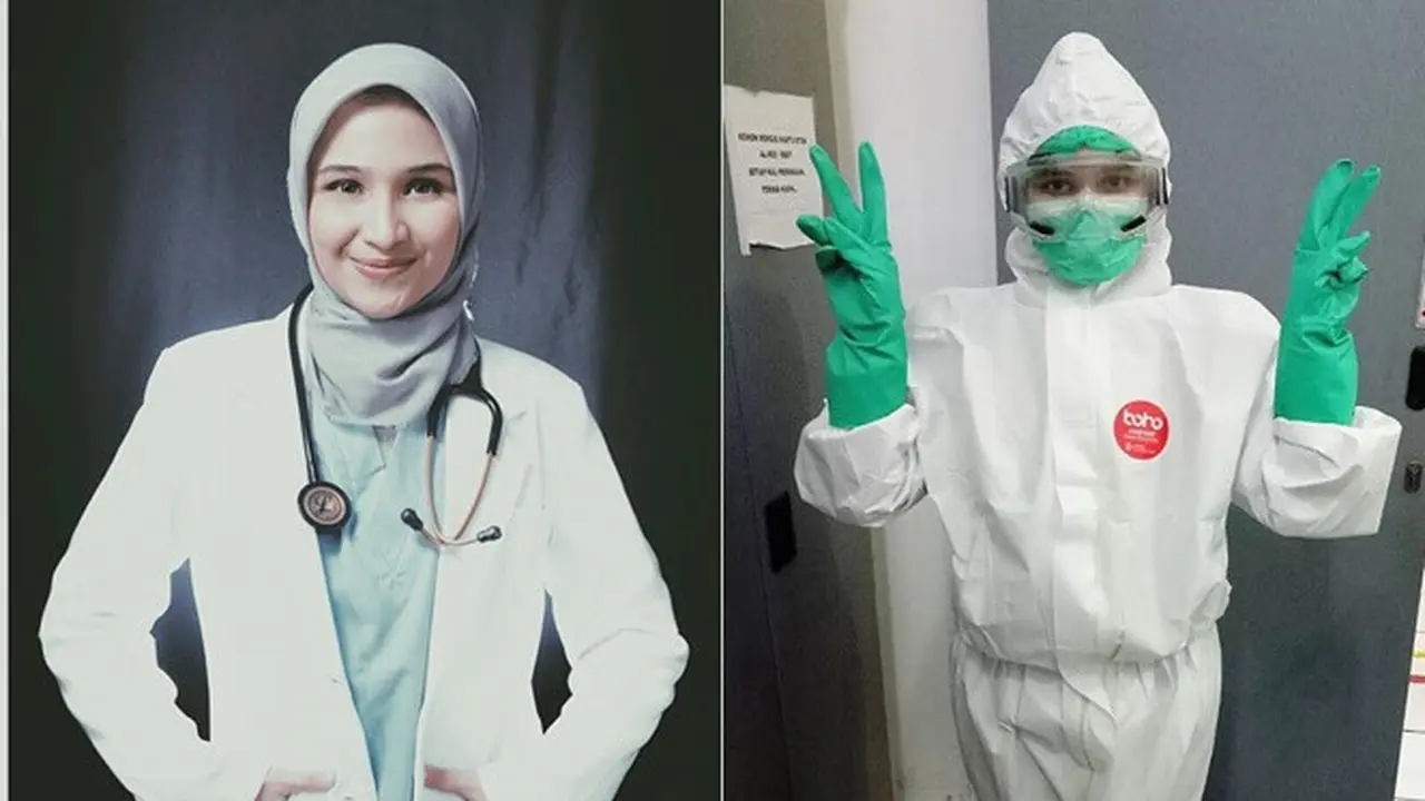 7 Potret Sarah Shahab, Adik Zee Zee Shahab yang Jadi Dokter Lawan Corona Covid-19