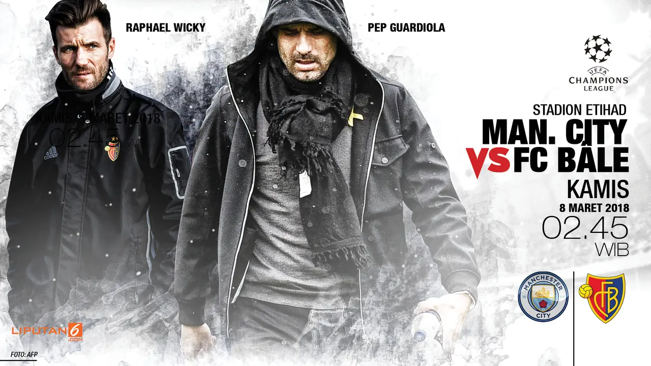 Prediksi Manchester City vs FC Basel