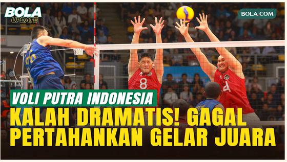 Timnas Voli Putra Indonesia Harus Puas Raih Medali Perak SEA Games 2025 usai Kalah dari Thailand