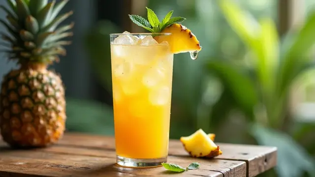 Resep Es Soda Nanas