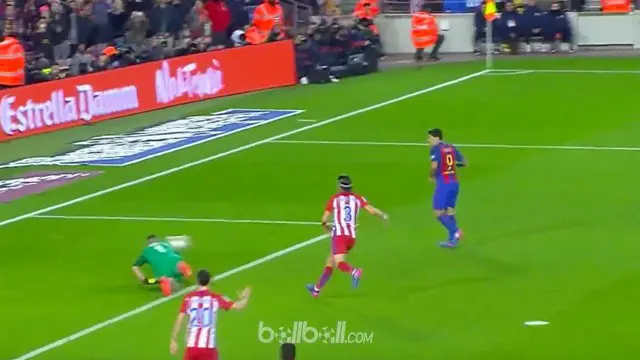 Berita video Barcelona ke final Copa del Rey dengan gol dan kartu merah Luis Suarez. This video presented by BallBall.