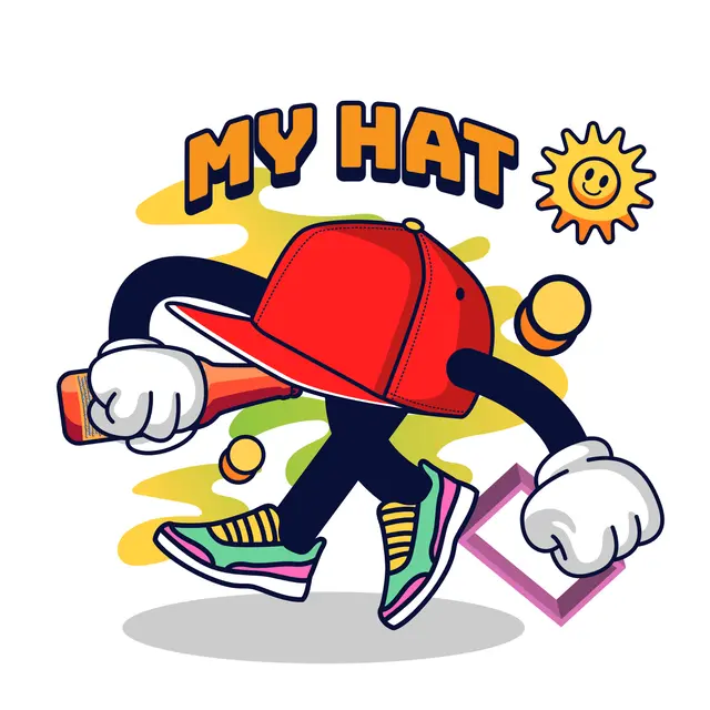 Ilustrasi topi