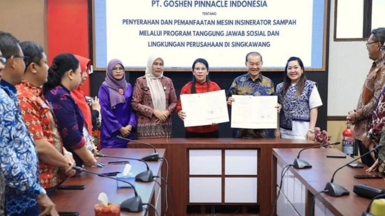 Singkawang Terima Bantuan Mesin Insinerator Canggih, Percepat Penanganan Sampah