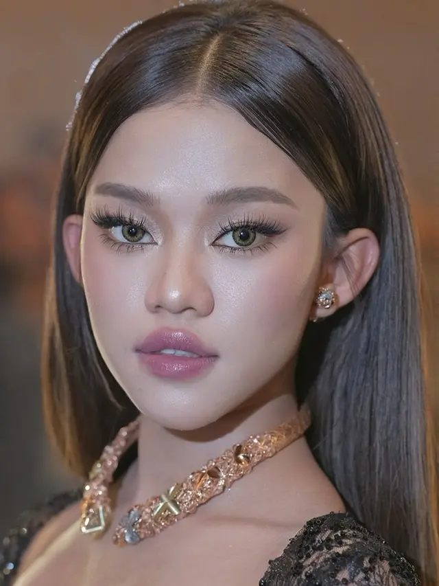 Potret Ummi Quary dengan Gaya Foxy dan Fuller Lips, Bikin Pangling di Premiere Film Pamali