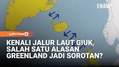 Jalur GIUK adalah jalur laut penting di antara Greenland, Islandia, dan Inggris (G-I-UK). Kapal perang dan kapal selam yang bergerak dari Arktika menuju Samudera Atlantik, termasuk kapal selam Rusia, biasanya melintasi wilayah ini.