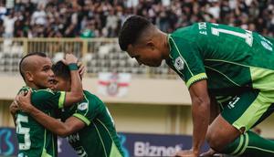 PSS Sleman harus puas bermain imbang 1-1 kontra Persela Lamongan pada laga pekan ke-16 Pegadaian Championship 2025/2026 di Stadion Maguwoharjo, Minggu (18/1/2026) sore WIB. (dok. PSS Sleman)