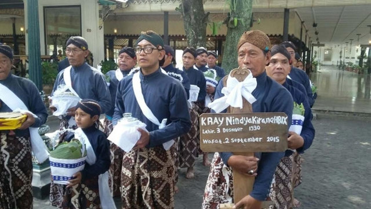 Suasana persemayaman jenazah istri Sri Sultan HB IX di Keraton Yogya
