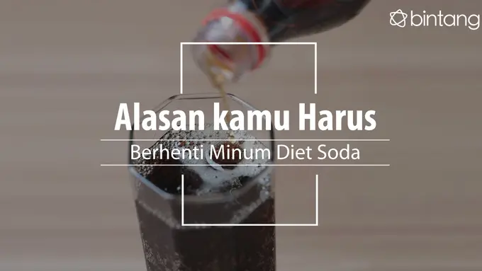 Masih mau konsumsi diet soda? (Foto: Deki Prayoga, Digital Imaging: Nurman Abdul Hakim/Bintang.com)