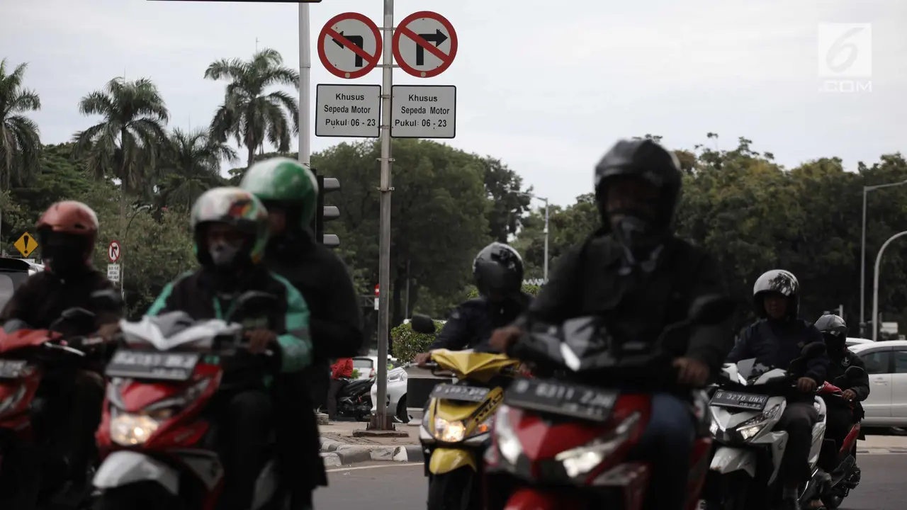 Mahkamah Agung Batalkan Larangan Pembatasan Sepeda Motor Melintas di Thamrin
