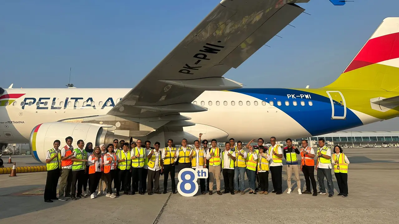 Pesawat Pelita Air ke-8. (Liputan6.com/ ist)
