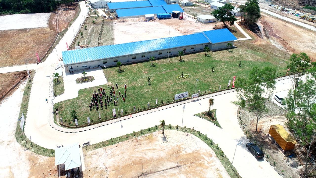 Fasilitas observasi & karantina untuk pengendalian infeksi virus corona di Pulau Galang, Batam dibangun Waskita Karya