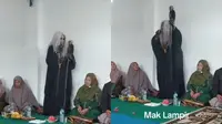 Aksi Mak Lampir Ceramah di Pengajian (Sumber: Tiktok/masacsay)