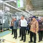 Menteri Perindustrian Agus Gumiwang Kartasasmita menyampaikan apresiasi kepada PT Toyota Motor Manufacturing Indonesia (TMMIN) yang telah 50 tahun mengembangkan sektor otomotif di tanah air.