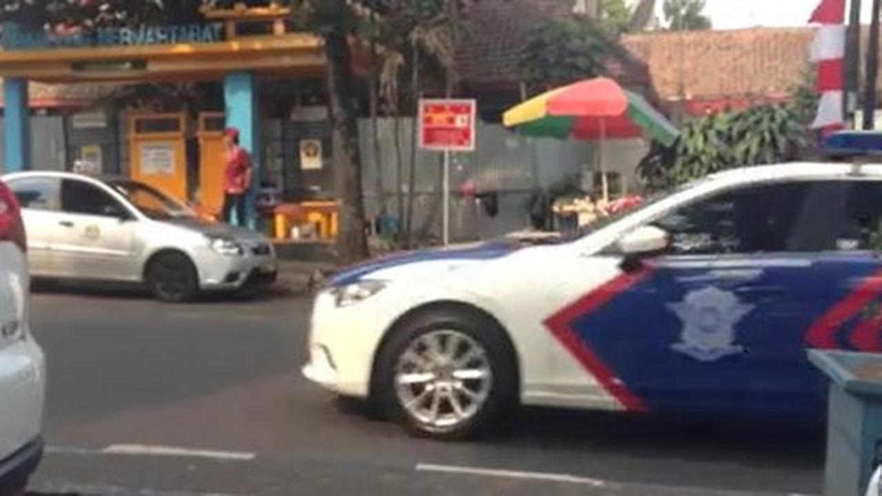 Polisi: Patwal kawal pengantin lawan arah tidak salah!
