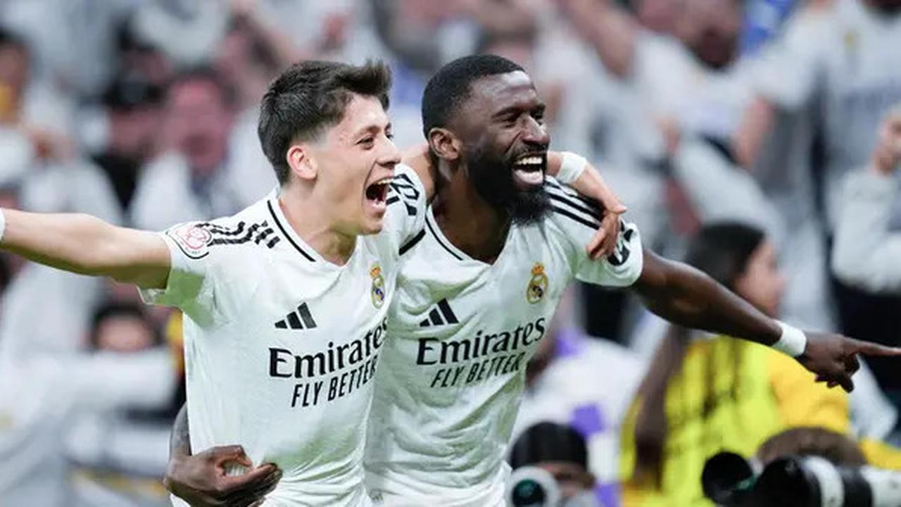 FOTO: Drama 8 Gol di Duel Real Madrid vs Real Sociedad: Gol Telat Rudiger Jadi Penyelamat Los Blancos!