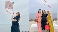 Potret Tasya Farasya hadiri acara brand ternama dengan pamer baby bump yang kian besar. (Sumber: Instagram/tasyafarasya)