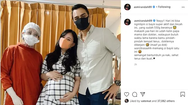 Asmirandah (Foto: Instagram/@asmirandah89)