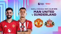 Siaran langsung Man United vs Sunderland eksklusif di Vidio. (dok. vidio.com)