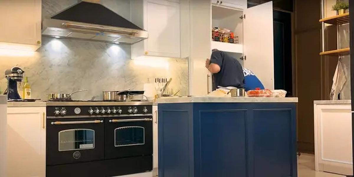 Potret Dapur Luna Maya dengan Model Modern nan Elegan