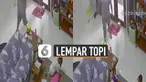 Aksi kocak dilakukan oleh seorang ayah saat sedang menjaga anaknya dirumah.